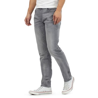 Light grey 'Arvin Sidewalk' regular fit jeans
